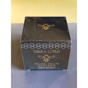 Terra Lotus Organic Tallow Honey Balm (Unscented) 2 oz - NEW